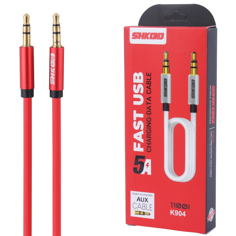 کابل AUX شکاکو K904 طول 1.1 متر